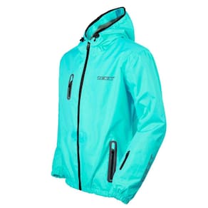Jaqueta Corta Vento Neon V2 Impermeável Azul Claro 3XL Texx