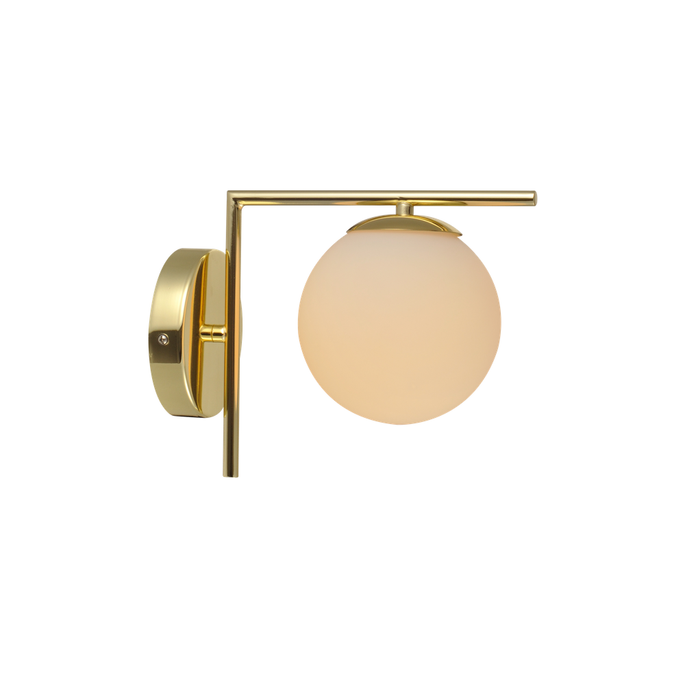 Arandela Perola Avant Dourado Brilho