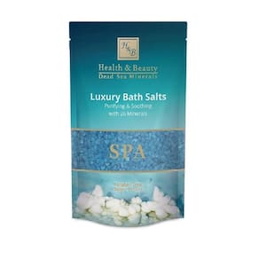 Sais De Banho De Luxo Azul - Mar Morto - De Israel - 500Gr