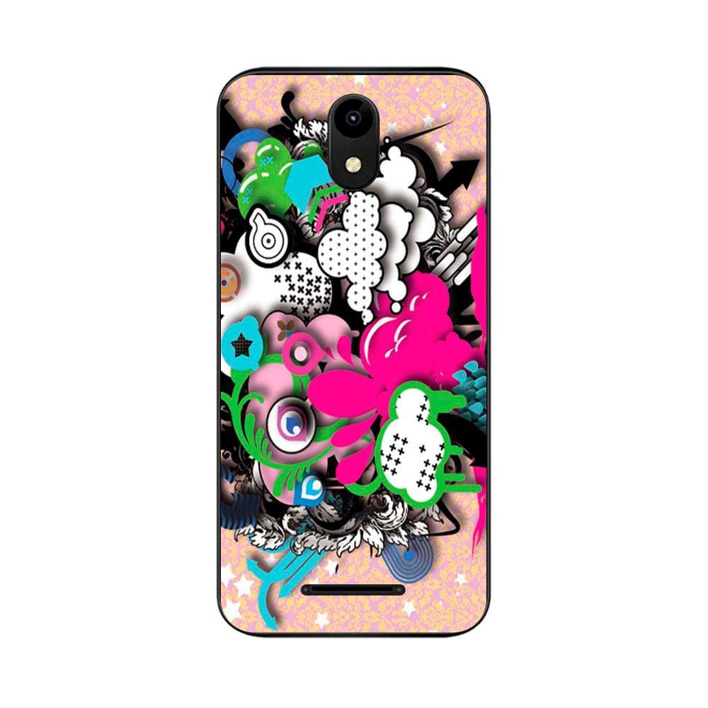 Capa Adesivo Skin104 Verso Para Positivo Twist 2 Go