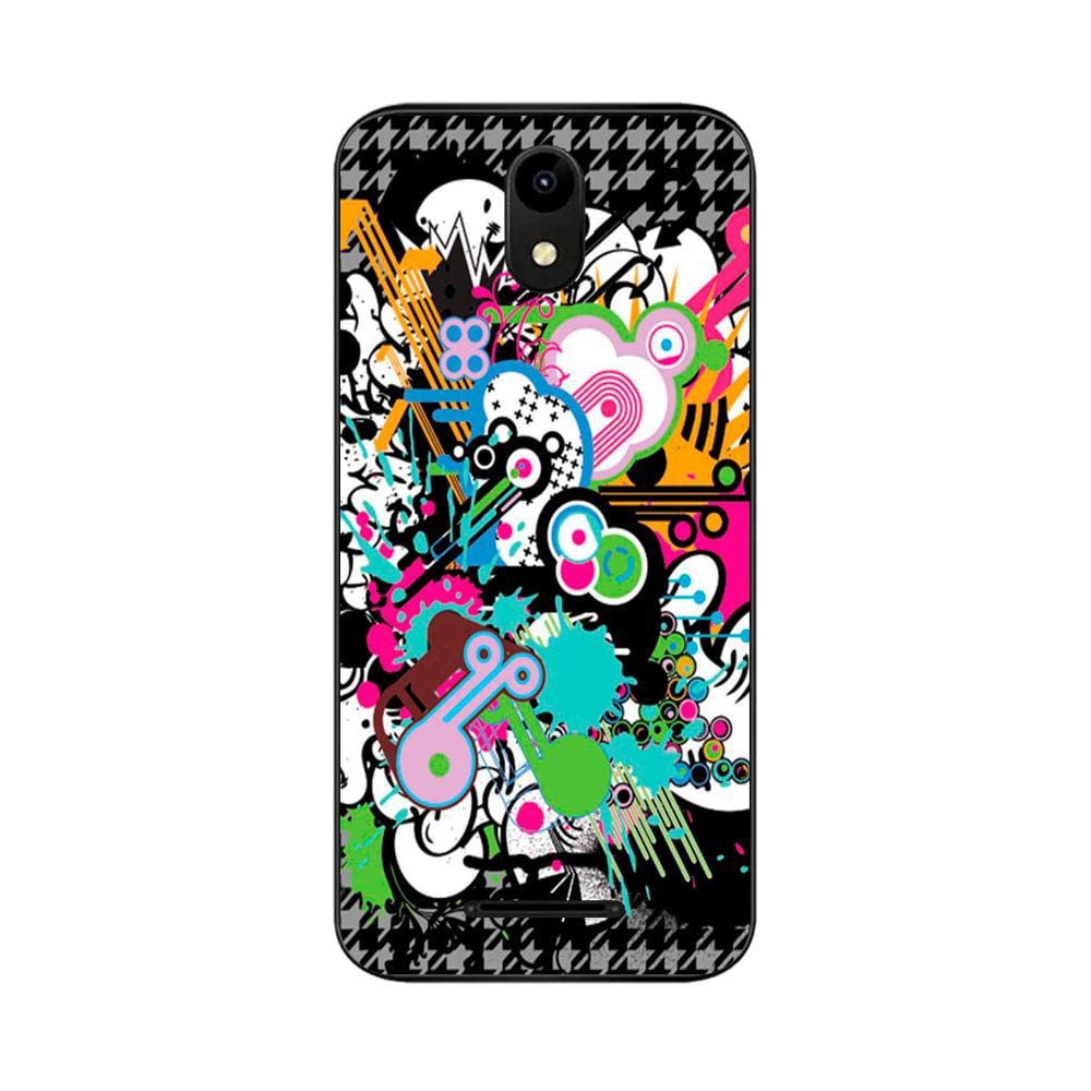 Capa Adesivo Skin022 Verso Para Positivo Twist 2 Go
