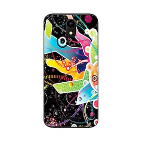 Capa Adesivo Skin058 Verso Para Positivo Twist 2 Go