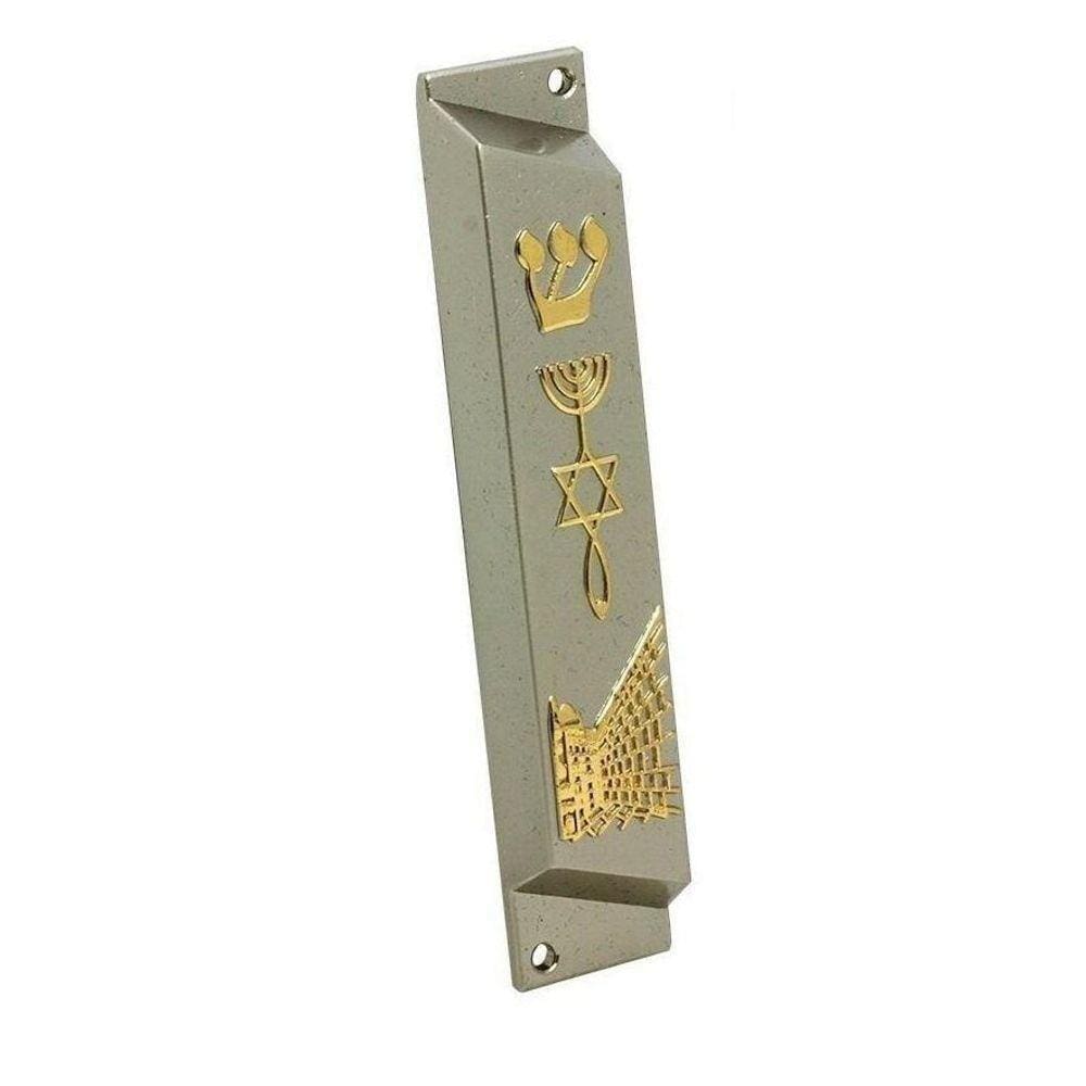 Mezuzá Judaico 10 Cm - Importada De Israel + Pergaminho
