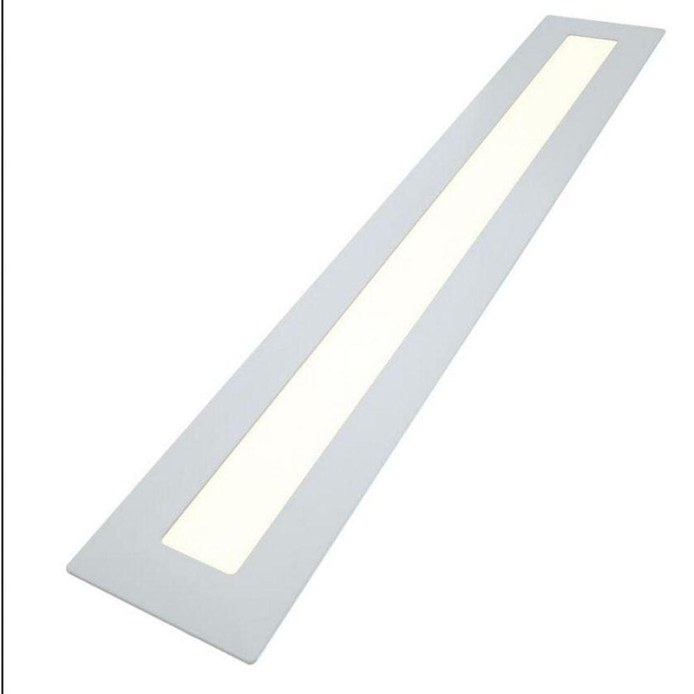 Painel Led Retangular Embutir 20W 60X10 4000K - Luminatti