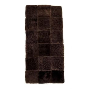 Tapete Pele Ovelha 60x120 cafe
