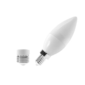Lâmpada Vela Led Leitosa B35 E14 4,5W 6000K 127/220V