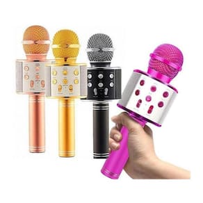 Karaoke Sem Fio Microfone Via Bluetooth