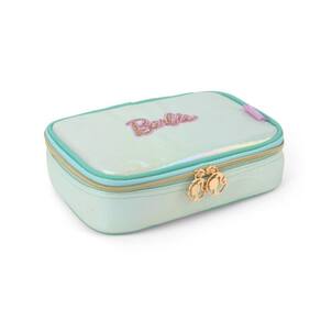 Estojo Box 100 Pens Oficial Barbie Metalizado Et46814 Verde