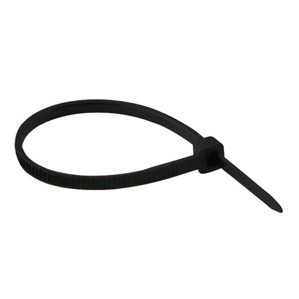 Abracadeira Nylon 4,8X20Cm 100 Unidades Preta