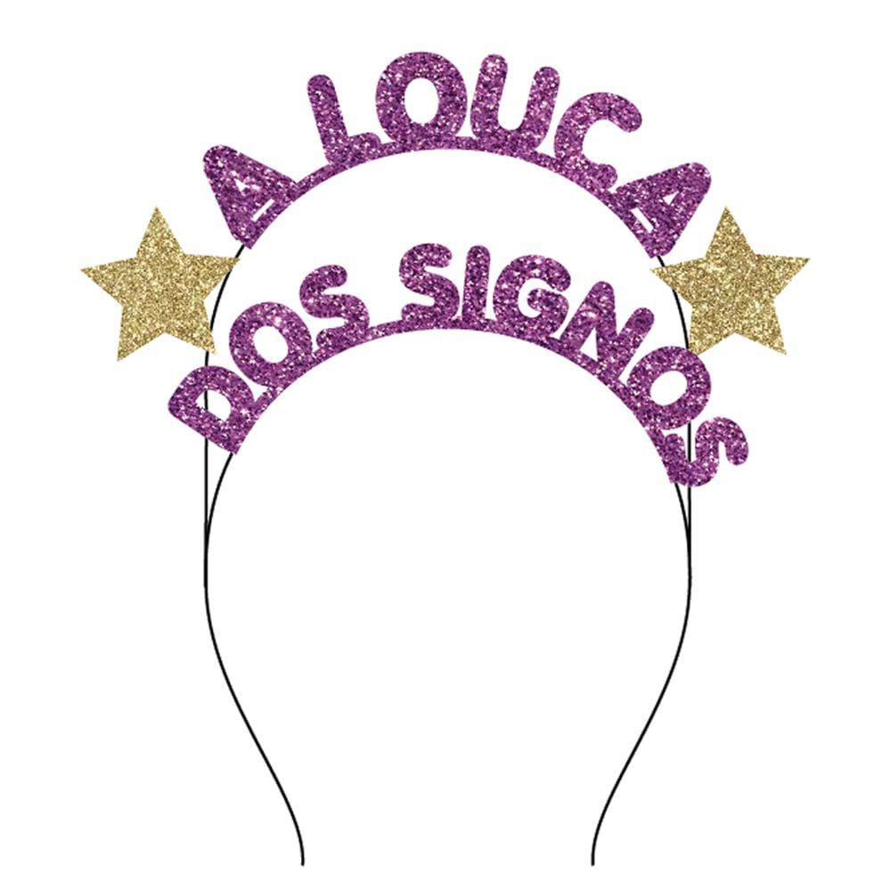 Tiara de Festa A Louca dos Signos em EVA