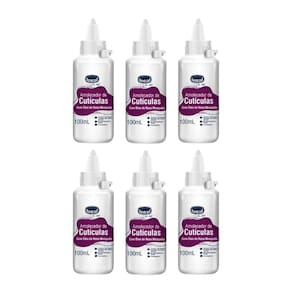 Amolecedor De Cutículas Ideal Rosa Mosqueta 100Ml - Kit 6Un