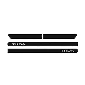 Friso Lateral Borrachão Tiida Sedan 08 A 13 Com Nome