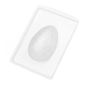 Forma de Acetato Ovo Colméia - 250g - 10 Unidades