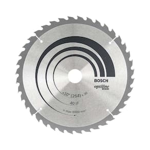 Disco De Serra Optiline Wood 254Mm 40 Dentes Bosch