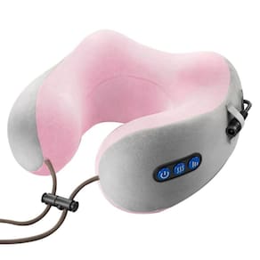 Almofada Massageadora Massagem Pescoço Usb Infra Vermelho