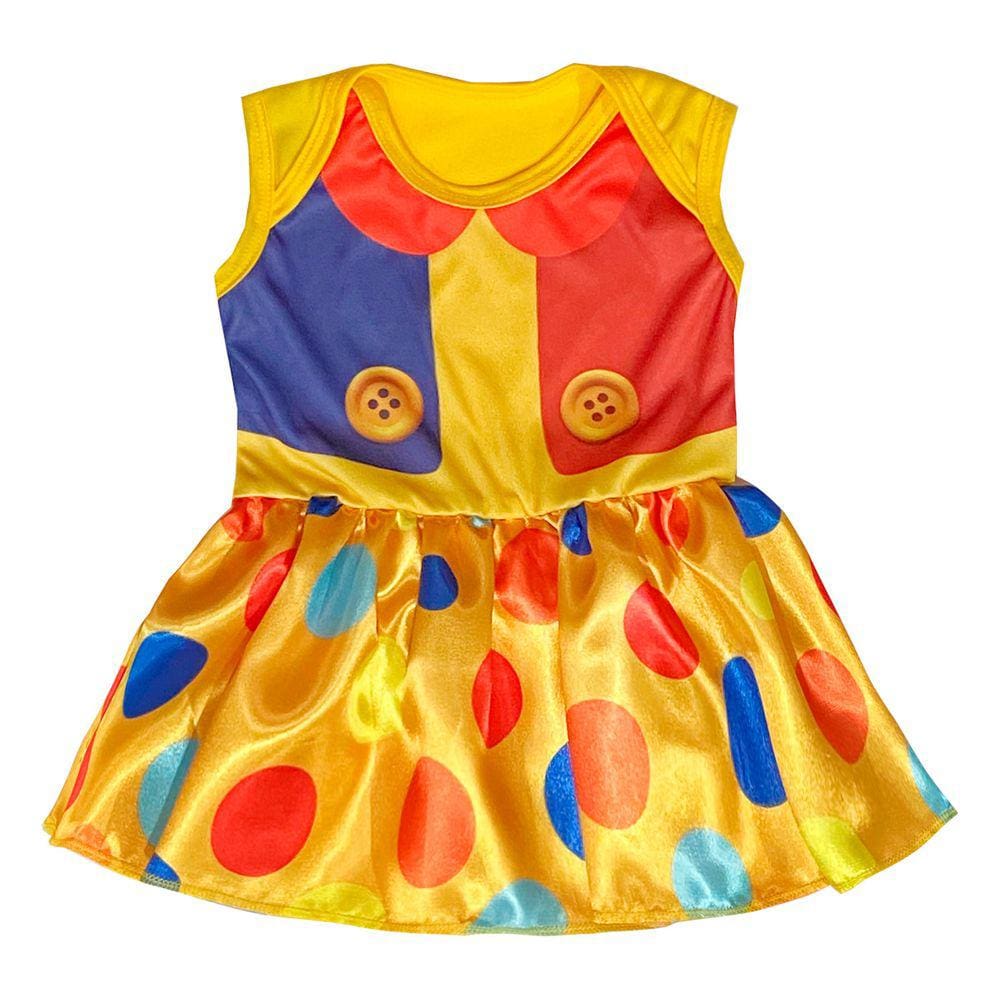 Fantasia Palhacinha Baby Feminina