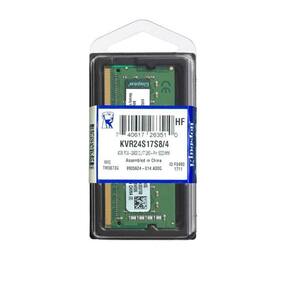 Memória Kingston Valueram 4Gb 64Bit Pc4-2400 Sodimm Notebook