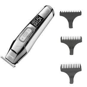 Máquina De Acabamento Profissional Kemei Km-5027 Lcd