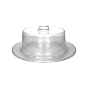 Porta Queijo Cristal Ps Com Tampa Queijeira Mesa 15Cm