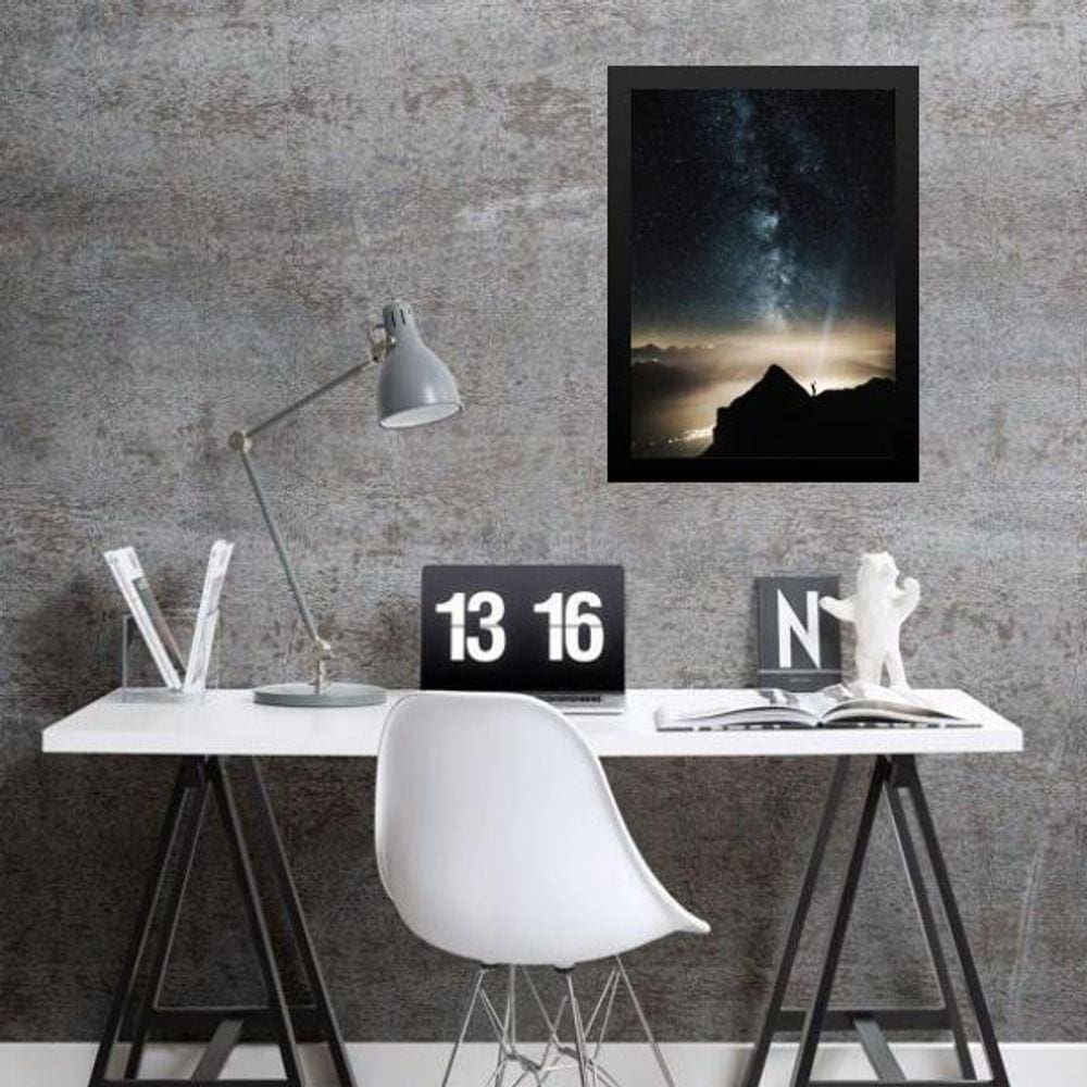 Quadro Fotografia Universo Mágico 24X18Cm - Com Vidro