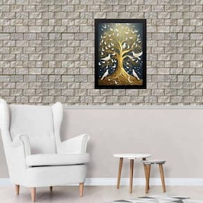 Quadro A Esplendorosa Árvore Da Vida 24X18Cm