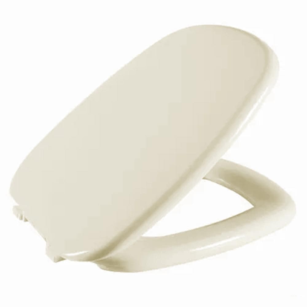 Assento Sanitário Amarilis Bege Claro Vaso Fiori Almofadado