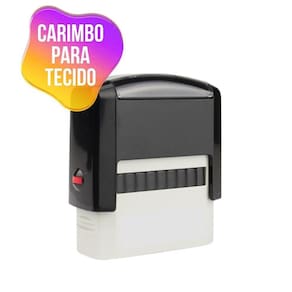 Carimbo Tinta para Tecido, Roupas Uniformes Nome e Figura