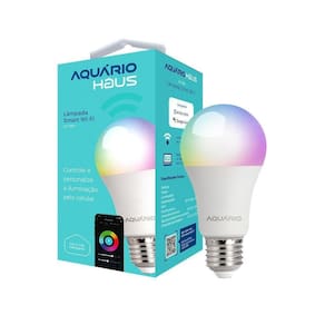 Lâmpada Inteligente Led Aquario Wi-fi 10w Compatível Alexa