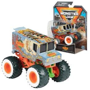 Carrinho Monster Jam Wasabi Warrior Sushi Truck 1:64 Sunny