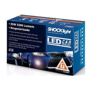 Kit Ledcar Headlight Super Led Shocklight Hb4 9006