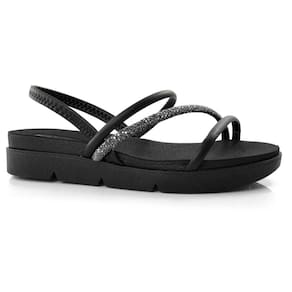 SANDÁLIA FEMININA SALTO BAIXO BEIRA RIO - 8387530 Preto