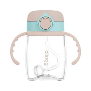 Copo Tritan Infantil Unissex 220Ml Bebê Transição Canudo