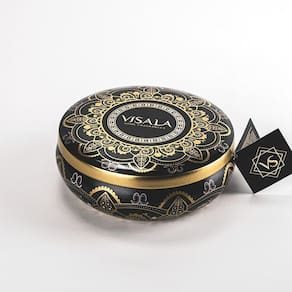 Vela Perfumada Lata Iris &Amp; Blueberry 300G- Visala