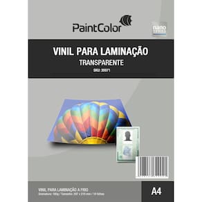 Vinil para Laminação a Frio 160g Nano Series A4 - 100 Folhas