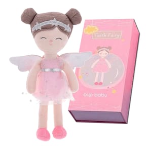 Boneca Metoo Mini Fada Do Dente Girl Rosa 25 Cm Bup Baby