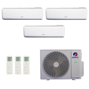 Ar-Condicionado Multi Split Inverter R-32 Gree 30.000 (2x Evap HW 12.000 + 1x Evap HW 18.000) Quente/Frio 220V