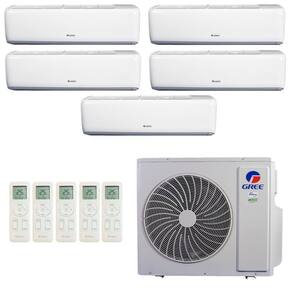 Ar-Condicionado Multi Split Inverter R-32 Gree 42.000 (4x Evap HW 9.000 + 1x Evap HW 12.000) Quente/Frio 220V