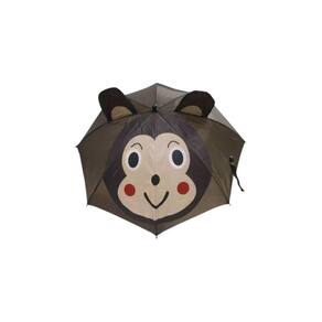 Guarda-Chuva Infantil Bichinhos Automatico Apito Marrom