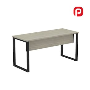 Mesa Madeira 1500x600mm M150/60p25tub Nogueira Casablanca/Preto