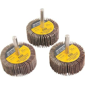 Jogo Roda De Lixa 50 X 20Mm C/Haste 3Pc V 1271502003