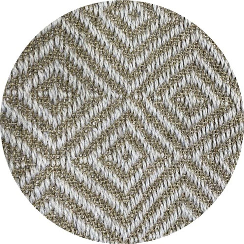 Tapete Sisal 100 Redondo Diamante