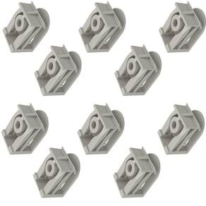 Kit 10 Buchas Assoalho E Protetor Inferior Da Carroceira BMW X2 2018 2019 2020 2021 2022 2023