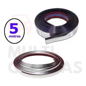Friso Universal Cromado 25Mm - 5 Metros