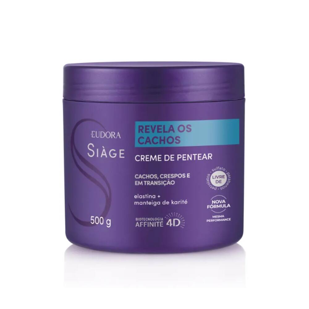 Siage Creme Pentear Revela Os Cachos 500ml