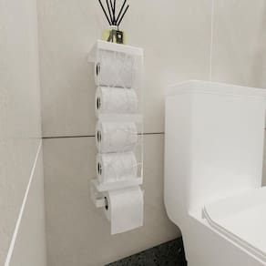 Porta Papel Higiênico Industrial Apoio Branco P Celular