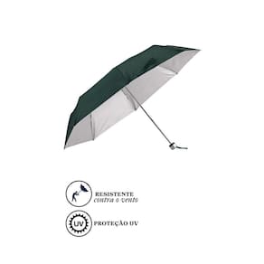 Guarda Chuva Proteção Solar Facinato T3102B Verde