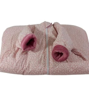 Saco De Dormir Inverno Bebê Manga Longa Dupla Face M