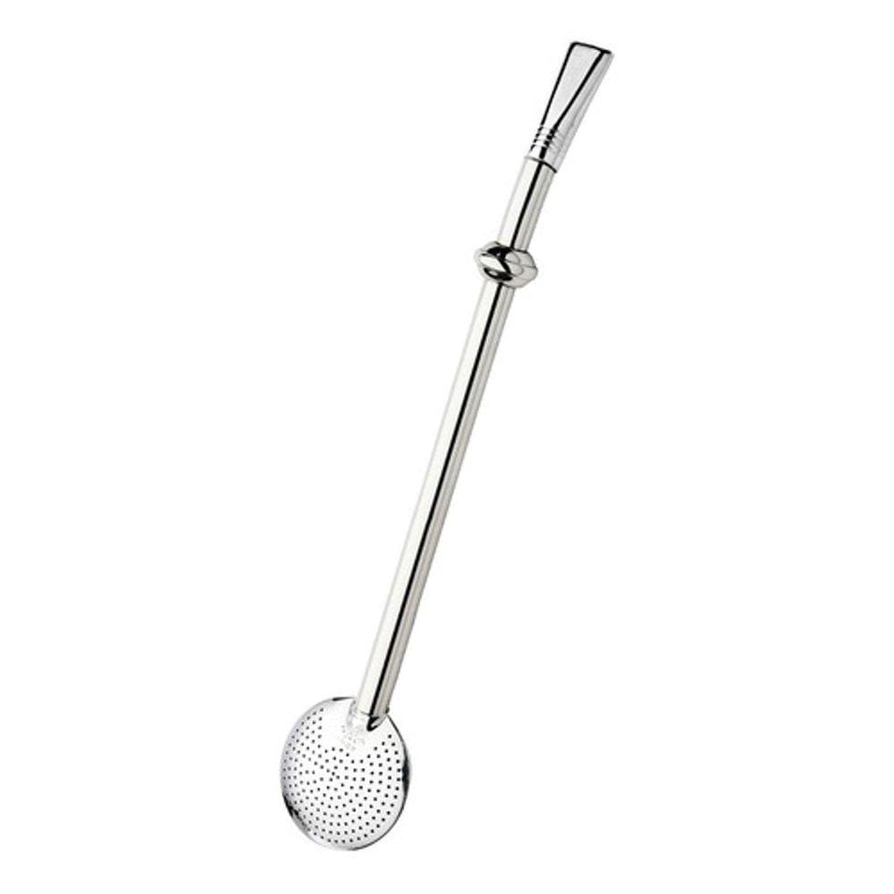 Bomba Inox Bojo Redondo Com Botão 21 Cm Artesanal Promate