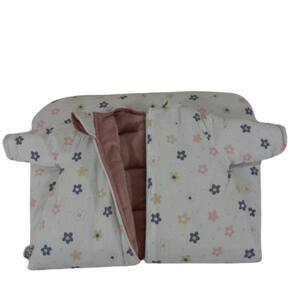 Saco De Dormir Inverno Bebê Manga Longa Dupla Face G