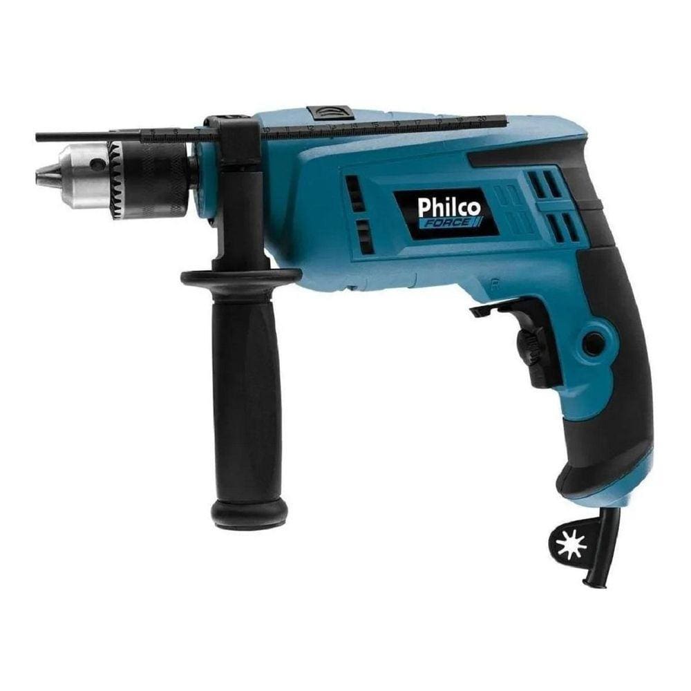 Furadeira Philco Eletrica Force Impacto Profissional 13Mm